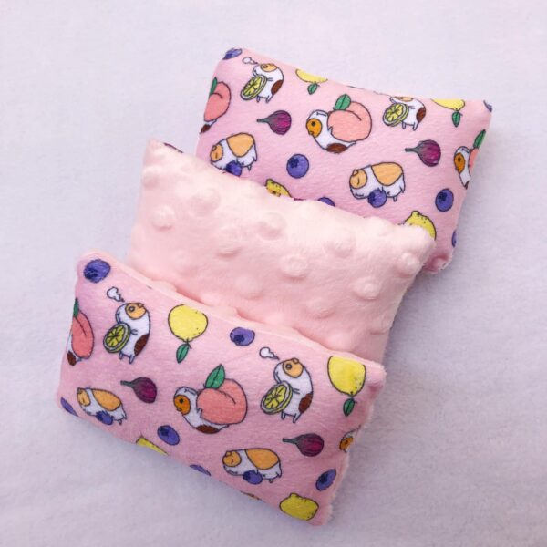 Mini Minky Fleece Pillows - Set of Three